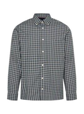 Camicia Tommy Hilfiger Nat Soft Verde per Uomo