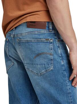 Pantaloni Jeans G-Star 3301 Regular Blu Uomo