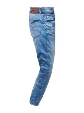 Pantaloni Jeans G-Star 3301 Regular Blu Uomo