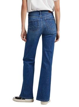 Pantaloni Jeans Pepe Jeans Willa Blu Donna