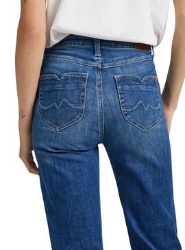 Pantaloni Jeans Pepe Jeans Willa Blu Donna