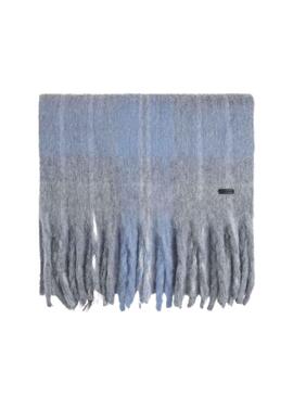 Sciarpa Pepe Jeans Tiphaine Blu per Donna