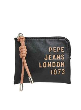 Portafoglio Pepe Jeans Cleo Nero per Donna