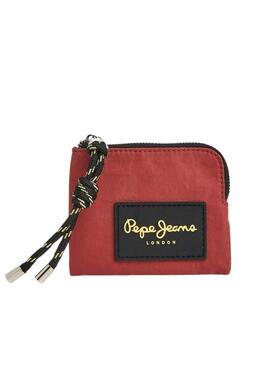 Portafoglio Pepe Jeans Margy Rosso per Donna