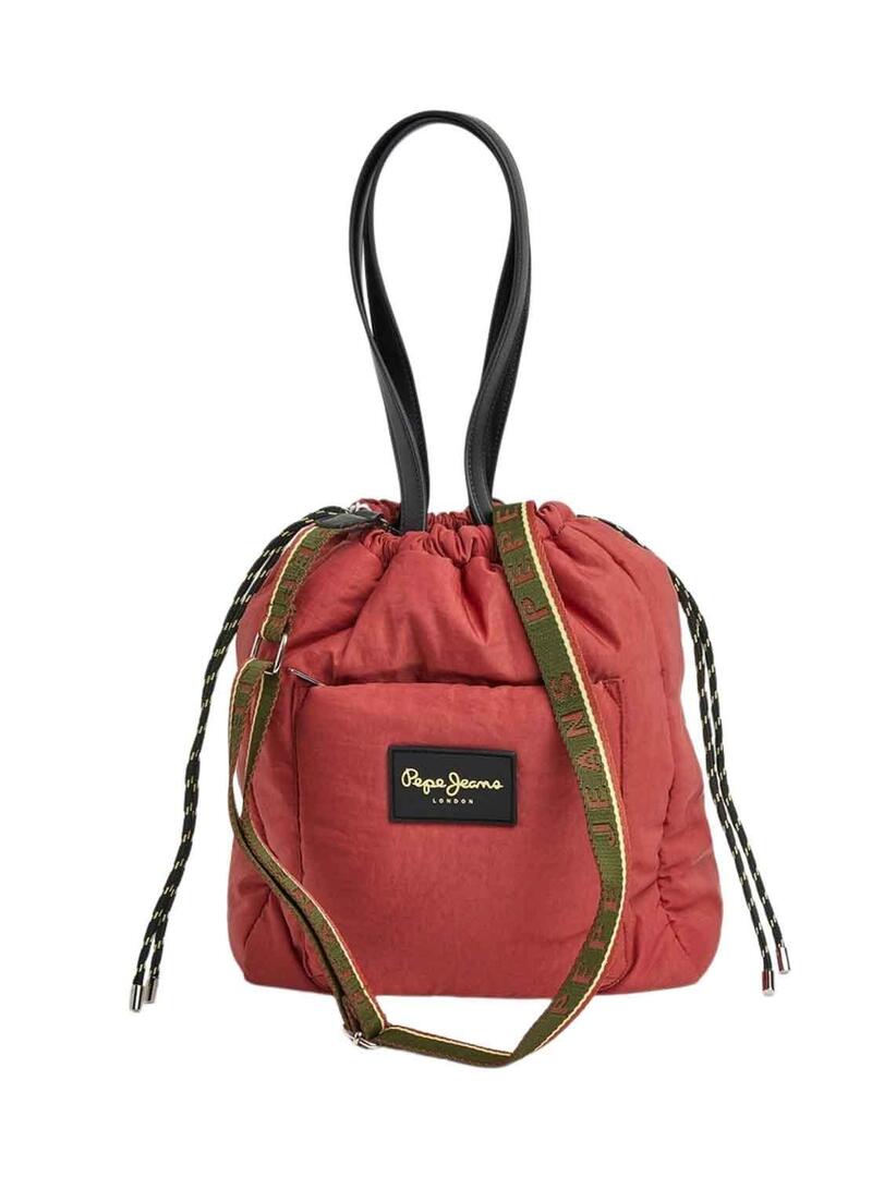 Borsa Tote Pepe Jeans Miriam Margy Rosso per Donna