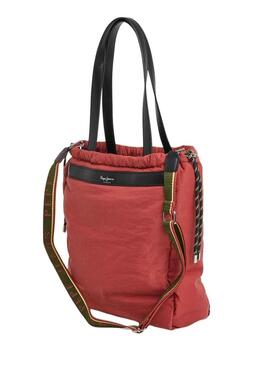 Borsa Tote Pepe Jeans Miriam Margy Rosso per Donna