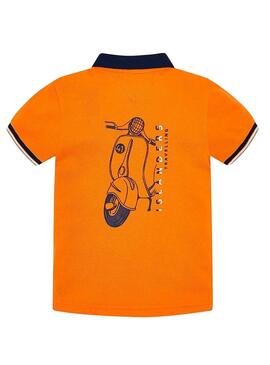 Polo Mayoral Moto Arancione Bambino