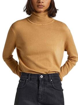 Pullover Pepe Jeans Donna Beige per Donna