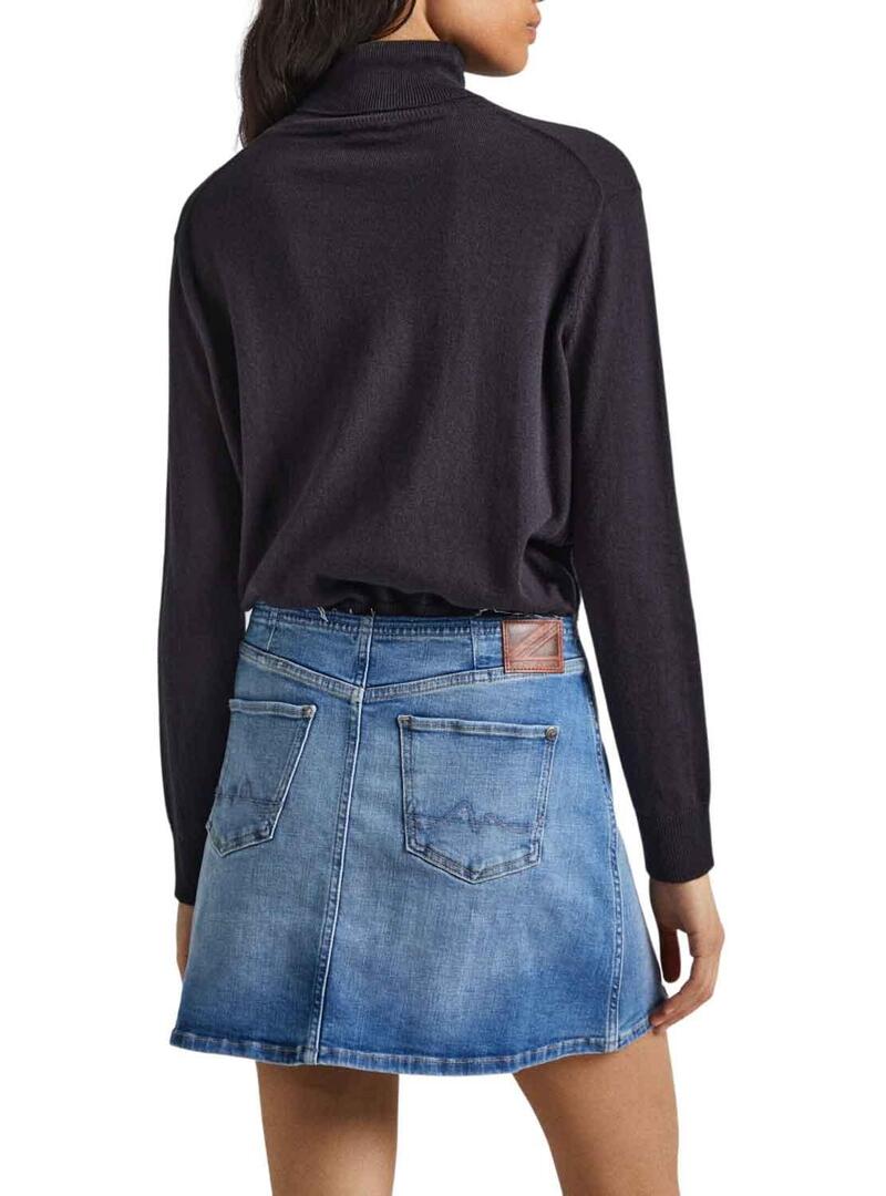 Pullover Pepe Jeans Donna Nero per Donna