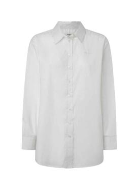 Camicia Pepe Jeans Liza Bianco per Donna