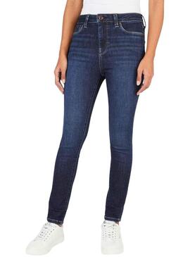 Jeans Pepe Jeans Dion Blu per Donna