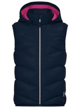 Gilet Name It Memphis Blu Navy per Bambina