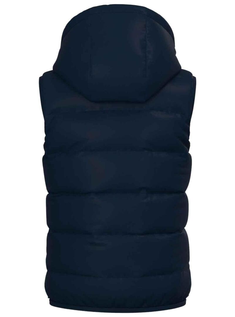 Gilet Name It Memphis Blu Navy per Bambina