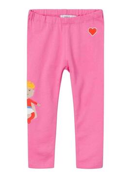 Leggings Name It Liva Rosa per Bambina