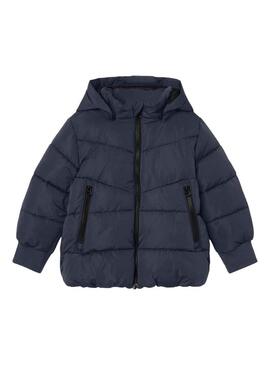 Giacca Name It Musica Puffer Blu Navy Bambino