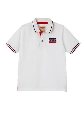 Polo Levis Kids Naddal Bianco