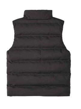 Gilet Name It Mellow Nero per Bambino