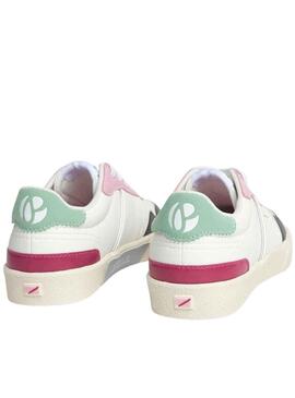 Sneakers Pepe Jeans Kenton Fresco Bianco Bambina