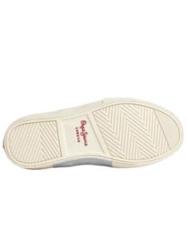 Sneakers Pepe Jeans Kenton Fresco Bianco Bambina