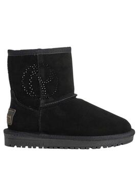 Stivaletto Pepe Jeans Diss Gloss Nero per Bambina