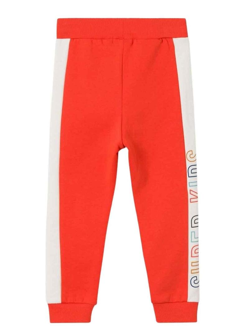 Pantaloni Name It Larke Rosso per Bambino