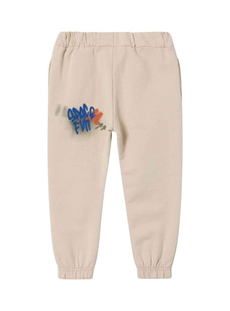 Pantaloni Name It Nicki Beige per Bambino