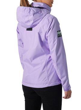 Giacca Helly Hansen Midlayer Crew Morado Donna