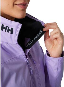 Giacca Helly Hansen Midlayer Crew Morado Donna