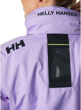 Giacca Helly Hansen Midlayer Crew Morado Donna