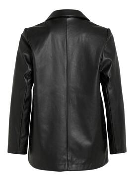 Giacca Vila Vinille Coated Nero per Donna