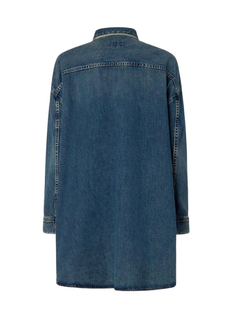 Camicia Pepe Jeans Audrey Vintage Denim per Donna