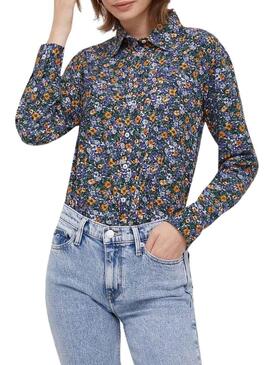 Camicia Pepe Jeans Idalia Flores per Donna