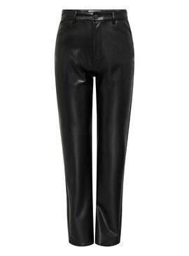 Pantaloni Only River Star Nero per Donna