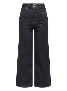 Pantaloni Only Madison Blush Blu Navy per Donna