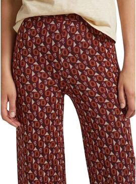 Pantaloni Pepe Jeans Elle Jacquard per Donna