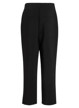 Pantaloni Vila Viwinnie Wide Nero per Donna