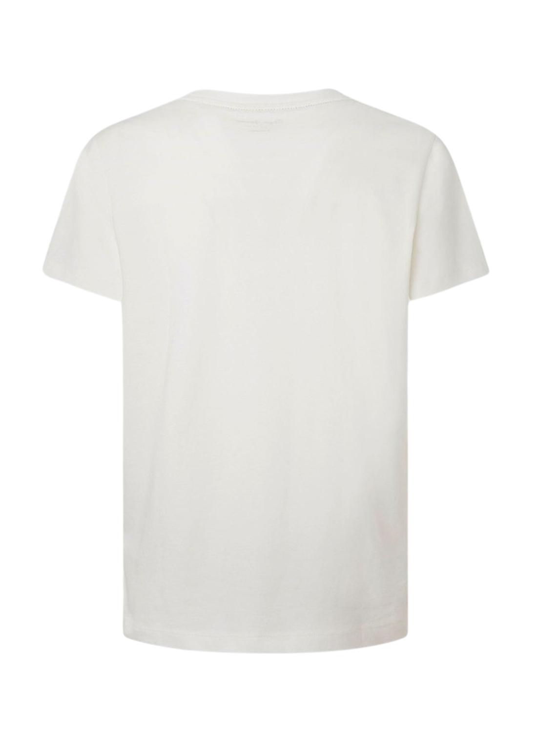 T-Shirt Pepe Jeans Kane Beige per Uomo