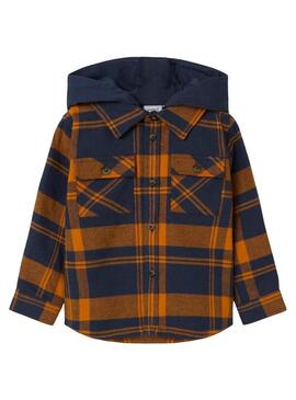 Overshirt Name It Osom Quadri per Bambino