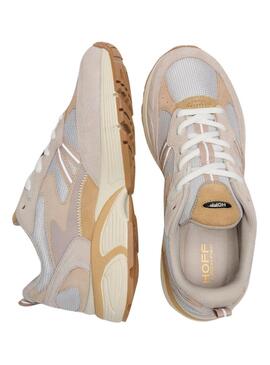 Sneakers Hoff California Beige per Donna