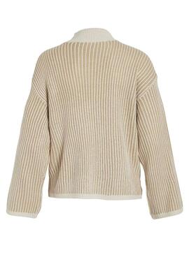 Pullover Only Vidubline Beige per Donna