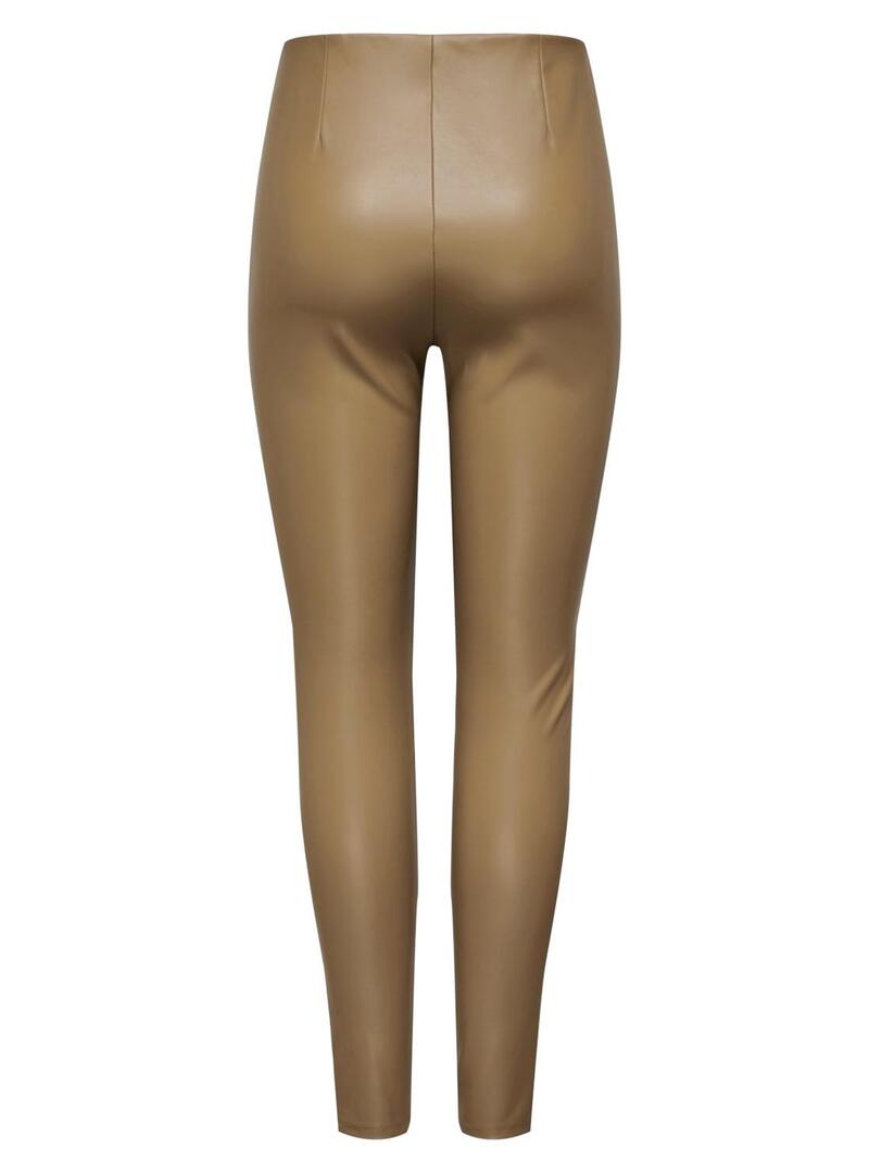 Pantaloni Only Dana Beige per Donna