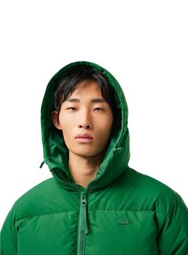 Giacca Lacoste Blouson Verde per Uomo