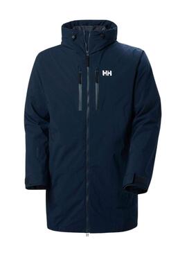 Giacca Helly Hansen Park Ins Rain Blu Navy Uomo