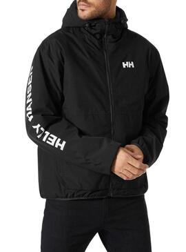 Giacca Helly Hansen Ervik Ins Rain Nero Uomo