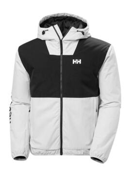 Giacca Helly Hansen Ervik Ins Rain Bianco Uomo