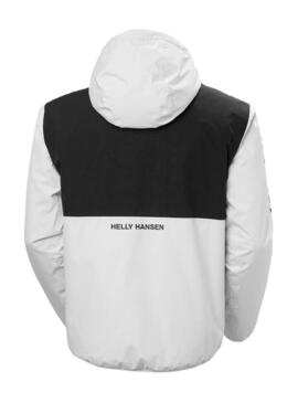 Giacca Helly Hansen Ervik Ins Rain Bianco Uomo