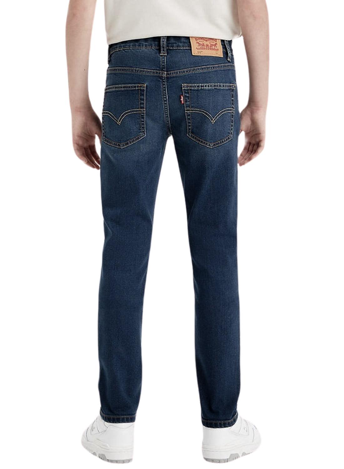 Pantaloni Jeans Levis 512 Slim Taper Denim Bambino