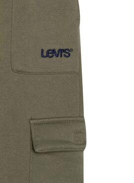 Pantaloni Levis Utility Cargo Jogger Verde Bambino