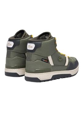 Sneakers Lacoste T-Clip Verde per Uomo