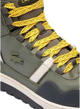 Sneakers Lacoste T-Clip Verde per Uomo